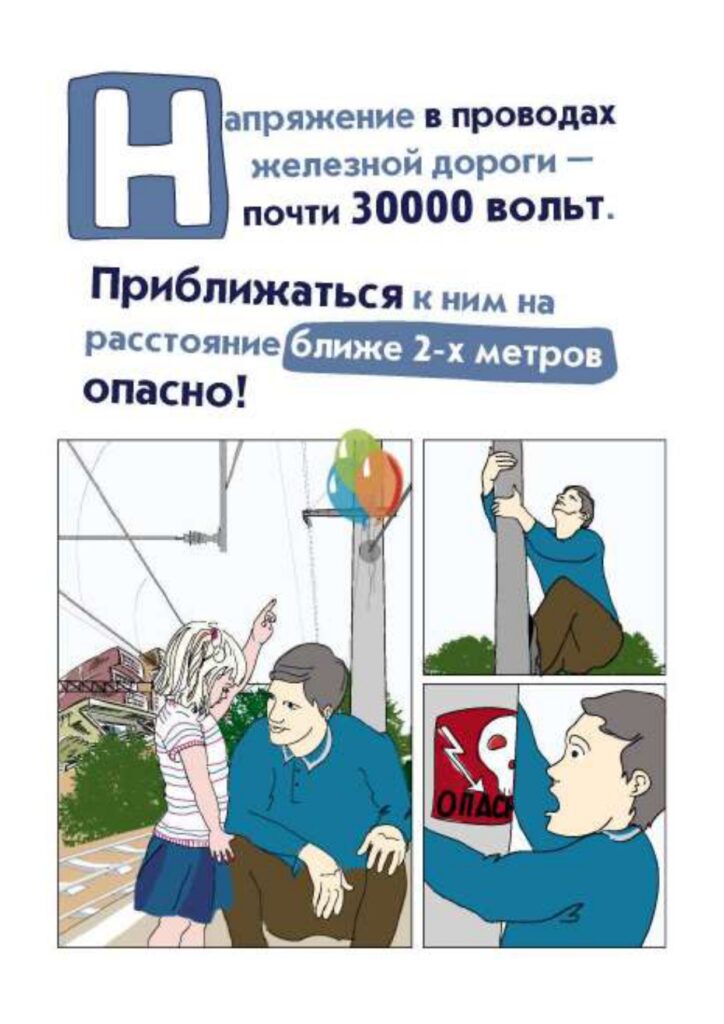 Правила безопасности на РЖД