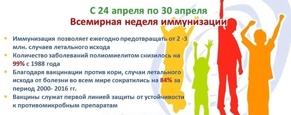 Вы сейчас просматриваете Единая неделя иммунизации в 2025 году